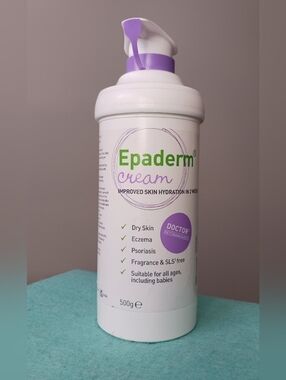 Epaderm Cream, 500g For Improved Skin Hydration Eczema Psoriasis  New